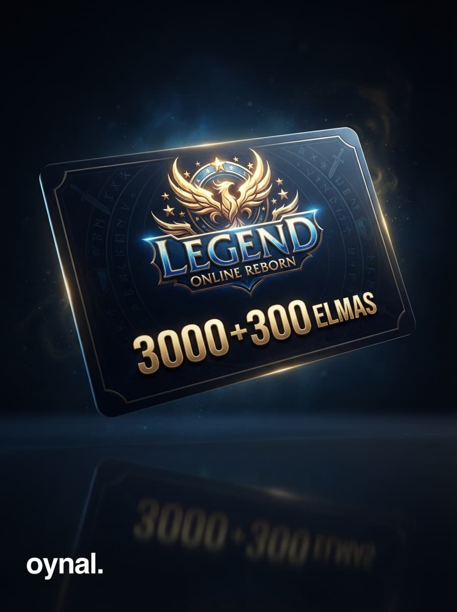 Legend Online Reborn 3000 + 300 Elmas