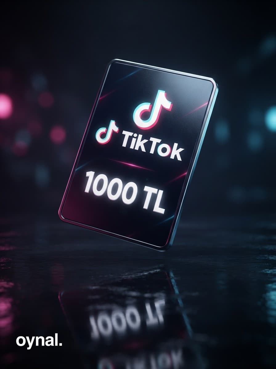 Tiktok 1000 TL Hediye Kartı (IOS)
