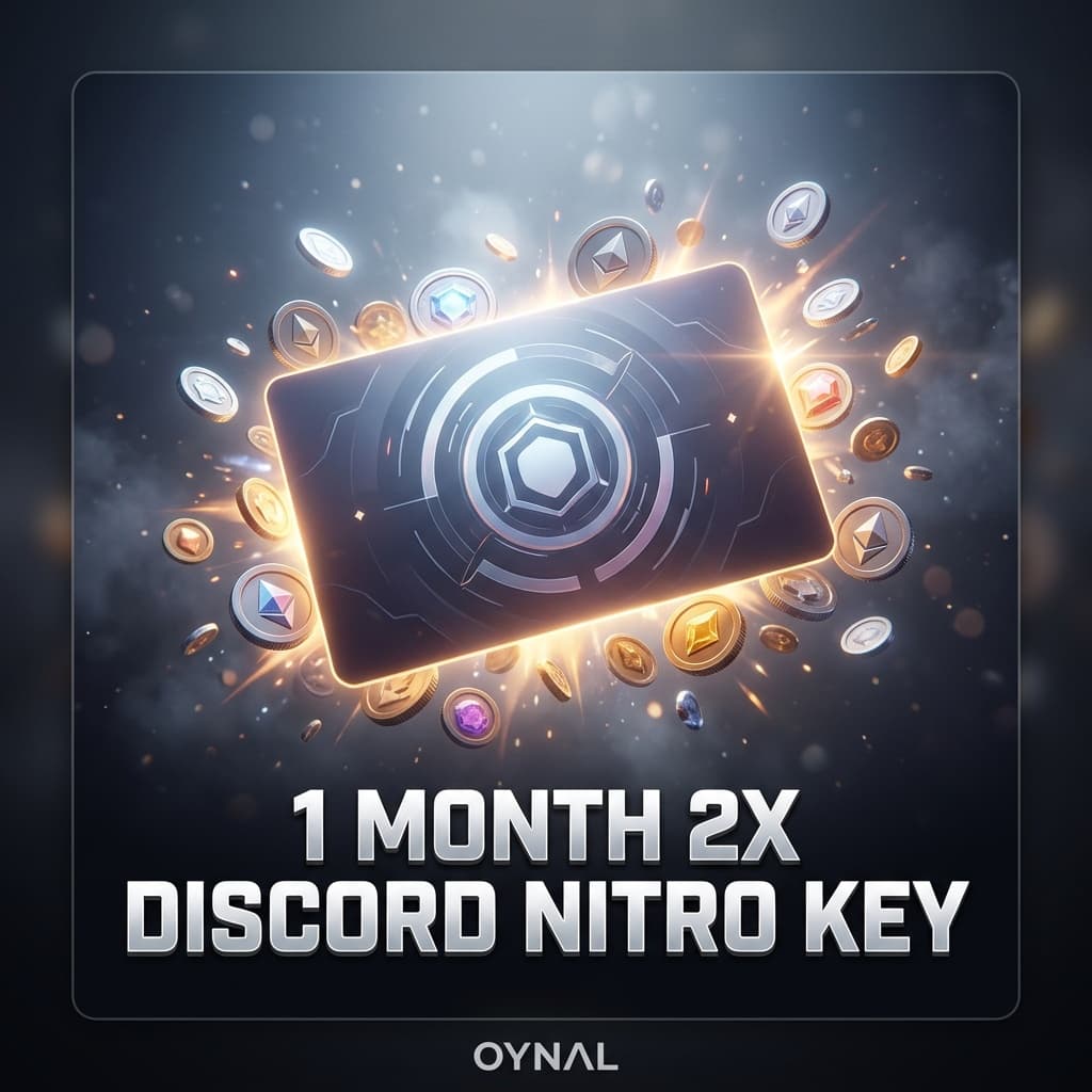 1 Month 2X Discord Nitro Key