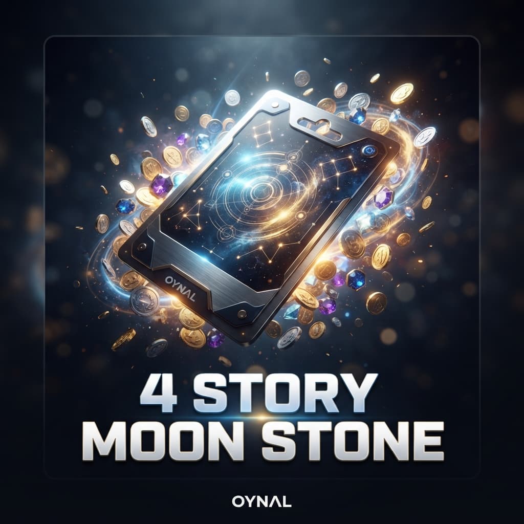 4 Story Moon Stone