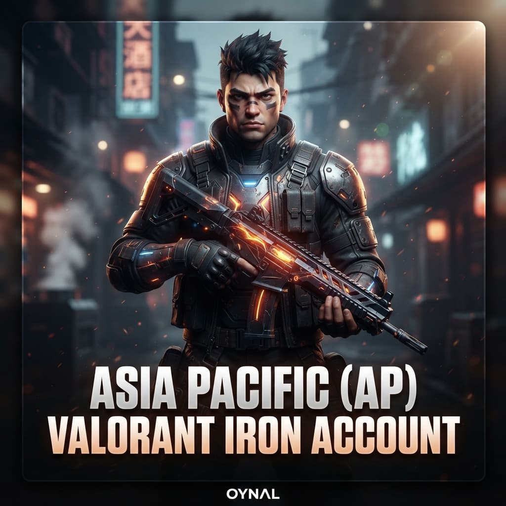 Asia Pacific (AP) Valorant Iron Account
