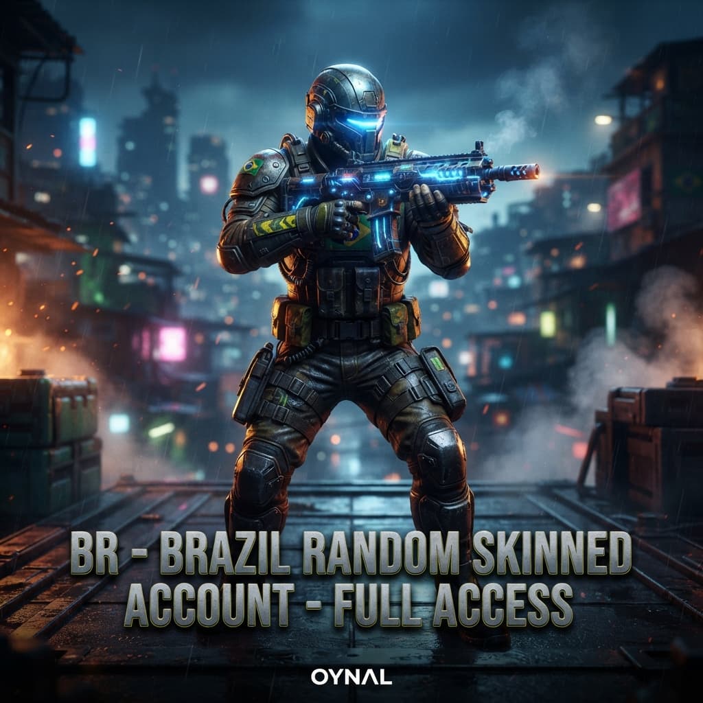 BR - Brazil Random Skinned Account - Full Access