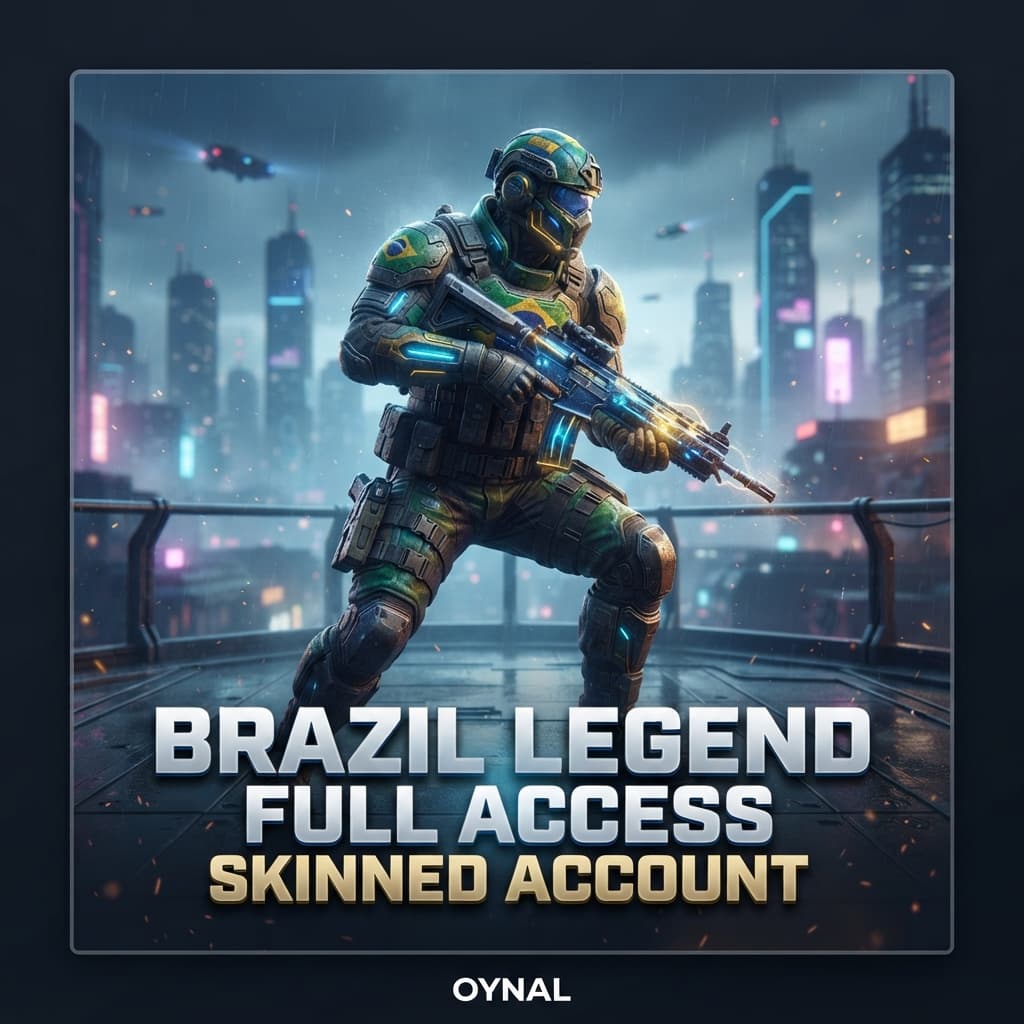 Brazil Legend Full Access Skinned Account