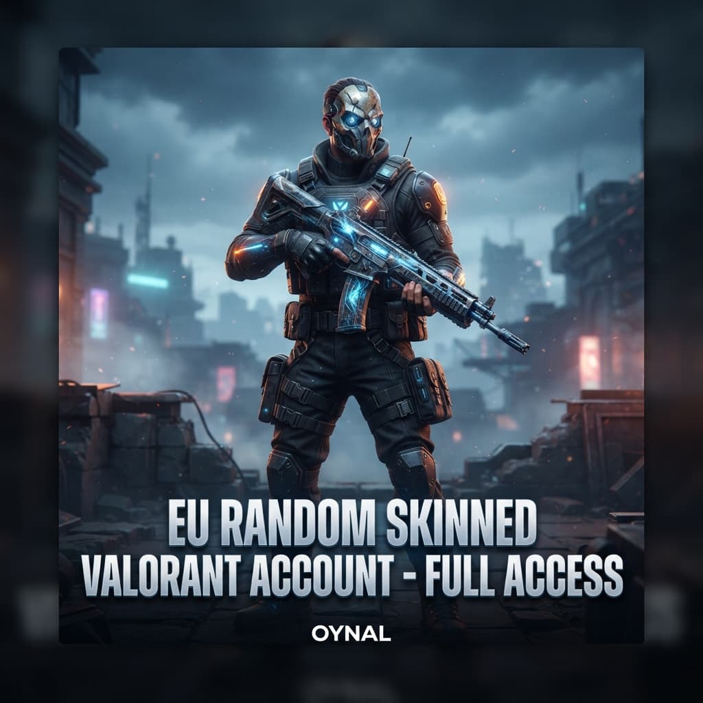 EU Random Skinned Valorant Account - Full Access