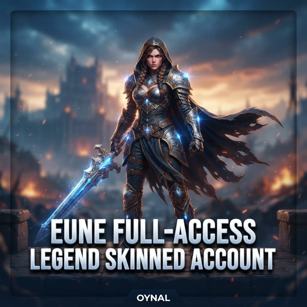EUNE Full-Access Legend Skinned Account