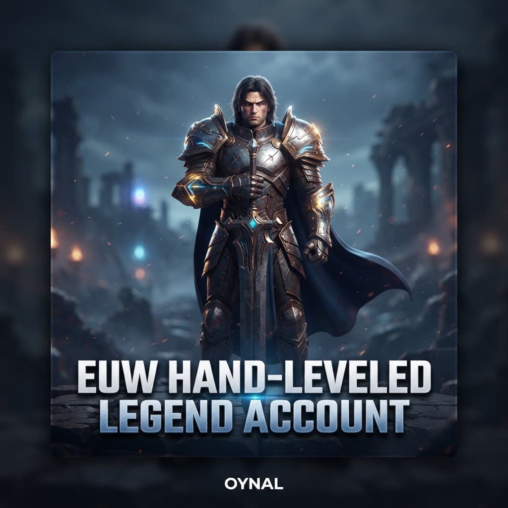 EUW Hand-Leveled Legend Account