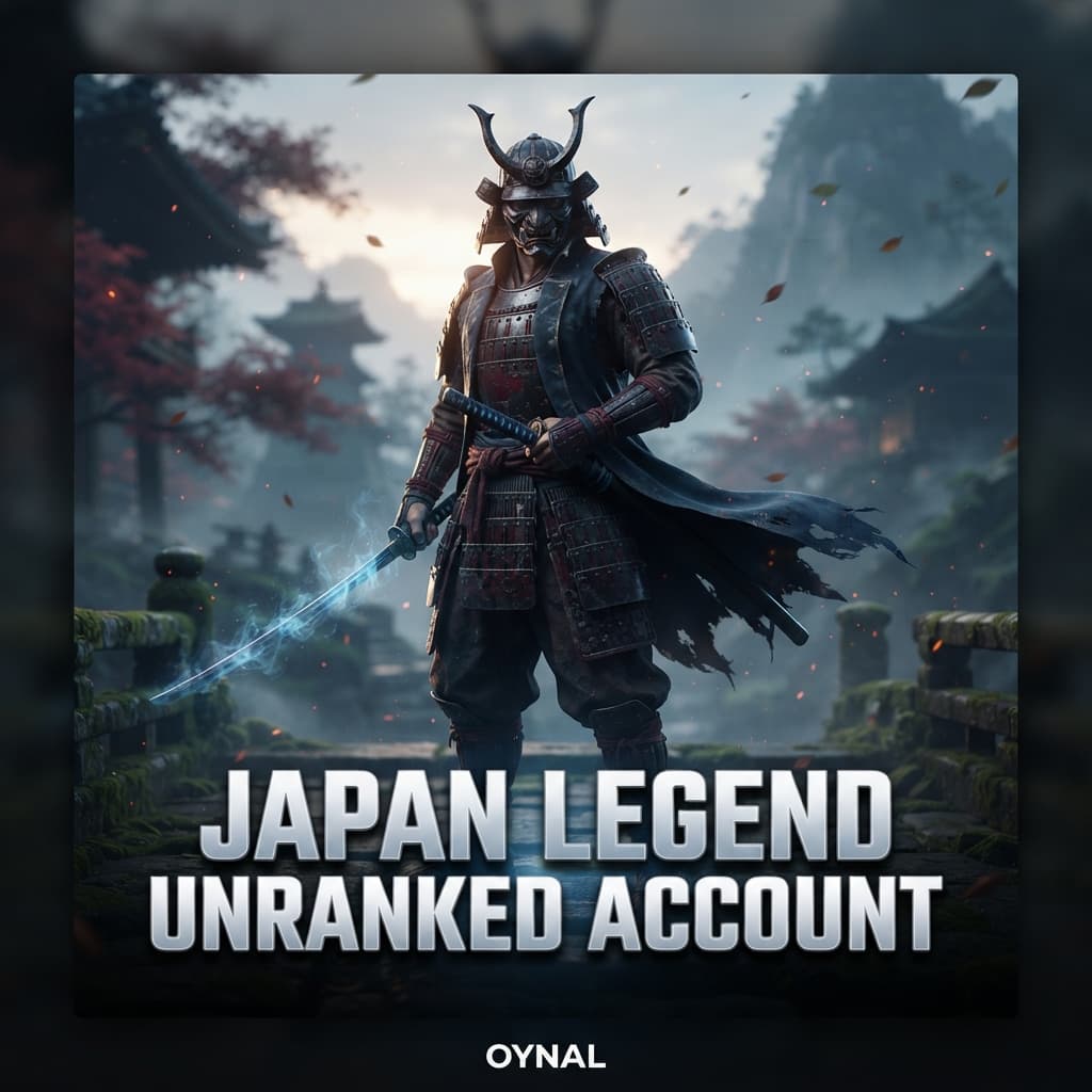 Japan Legend Unranked Account