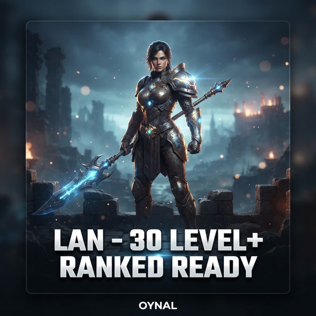 LAN - 30 Level+ Ranked Ready