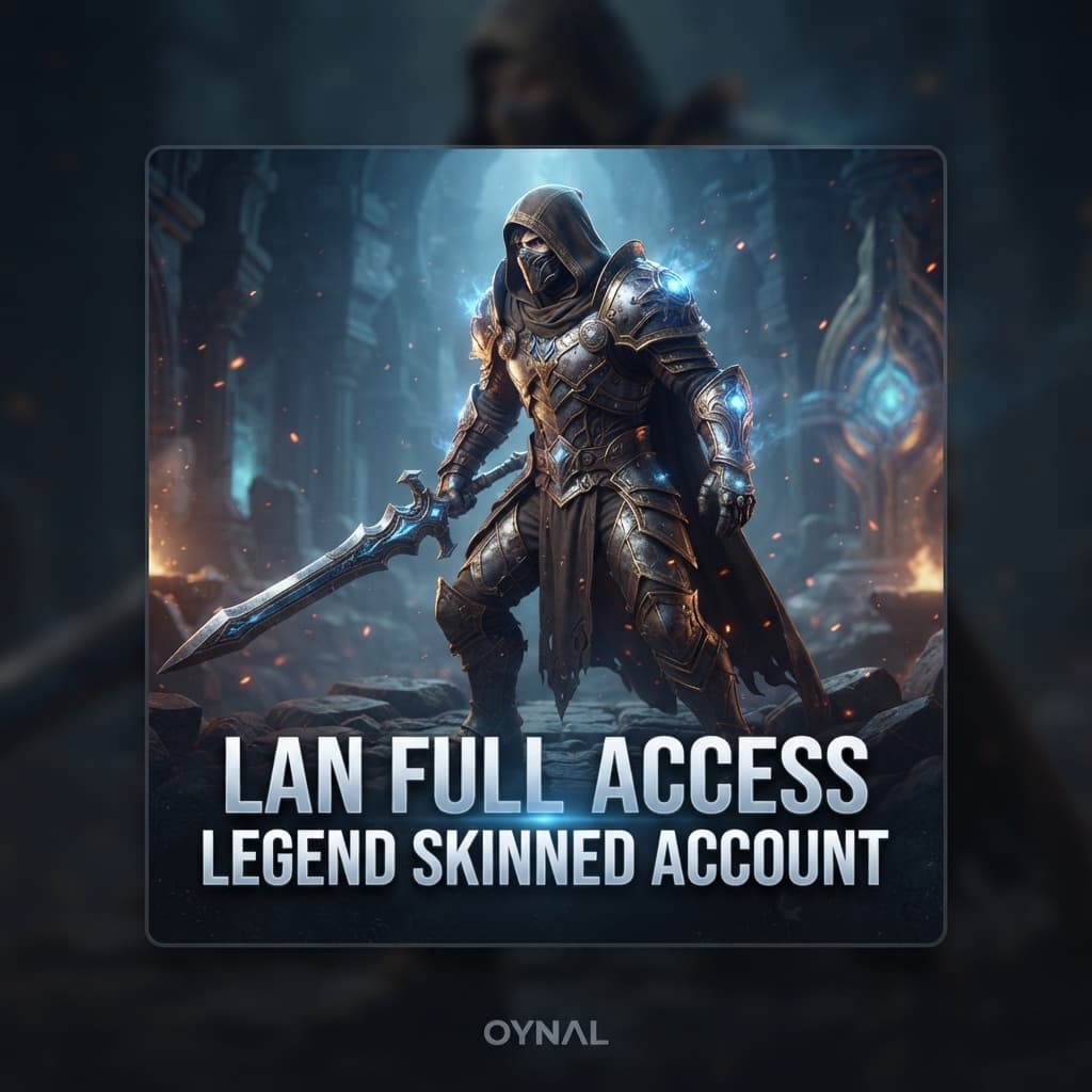 LAN Full Access Legend Skinned Account