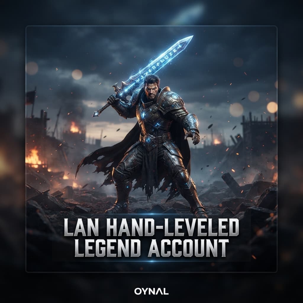 LAN Hand-Leveled Legend Account