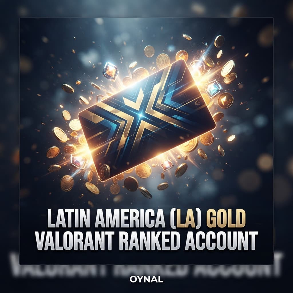 Latin America (LA) Gold Valorant Ranked Account
