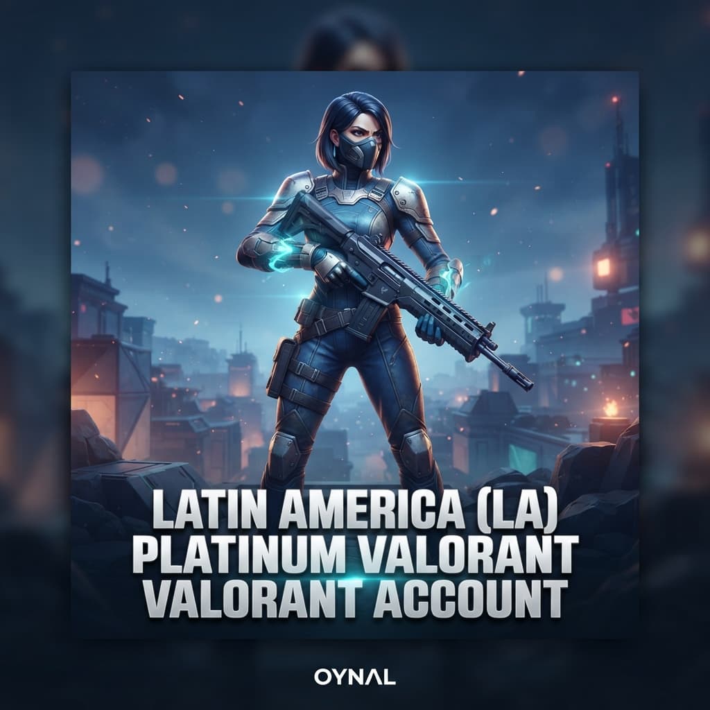 Latin America (LA) Platinum Valorant Account