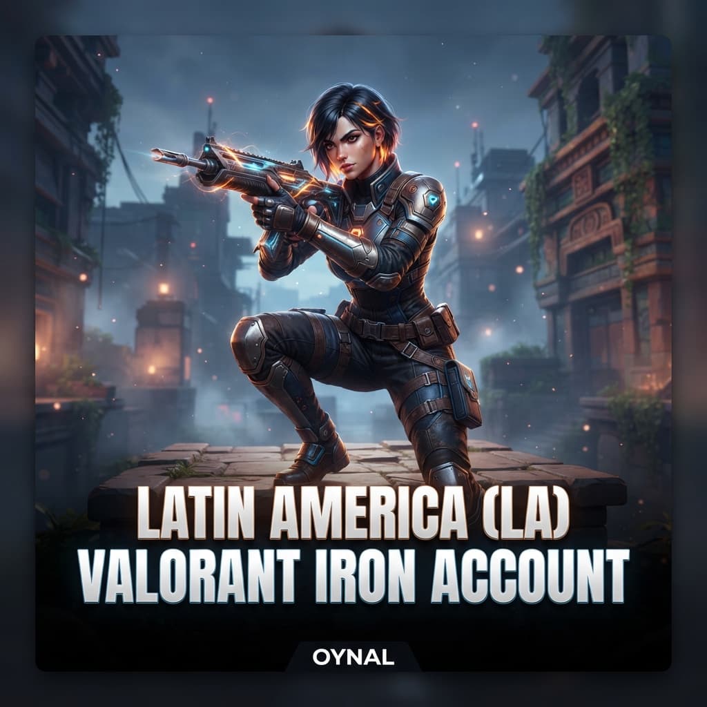 Latin America (LA) Valorant Iron Account