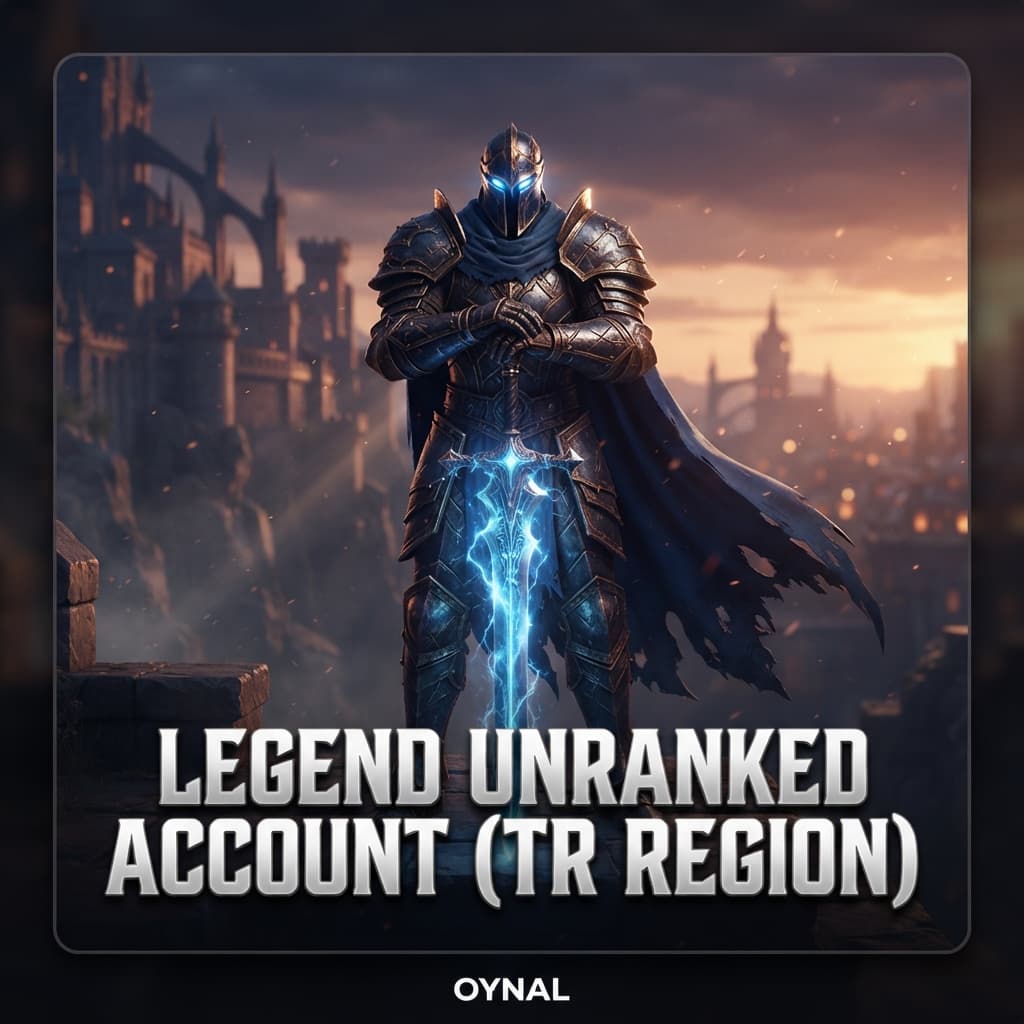 Legend Unranked Account (TR Region)