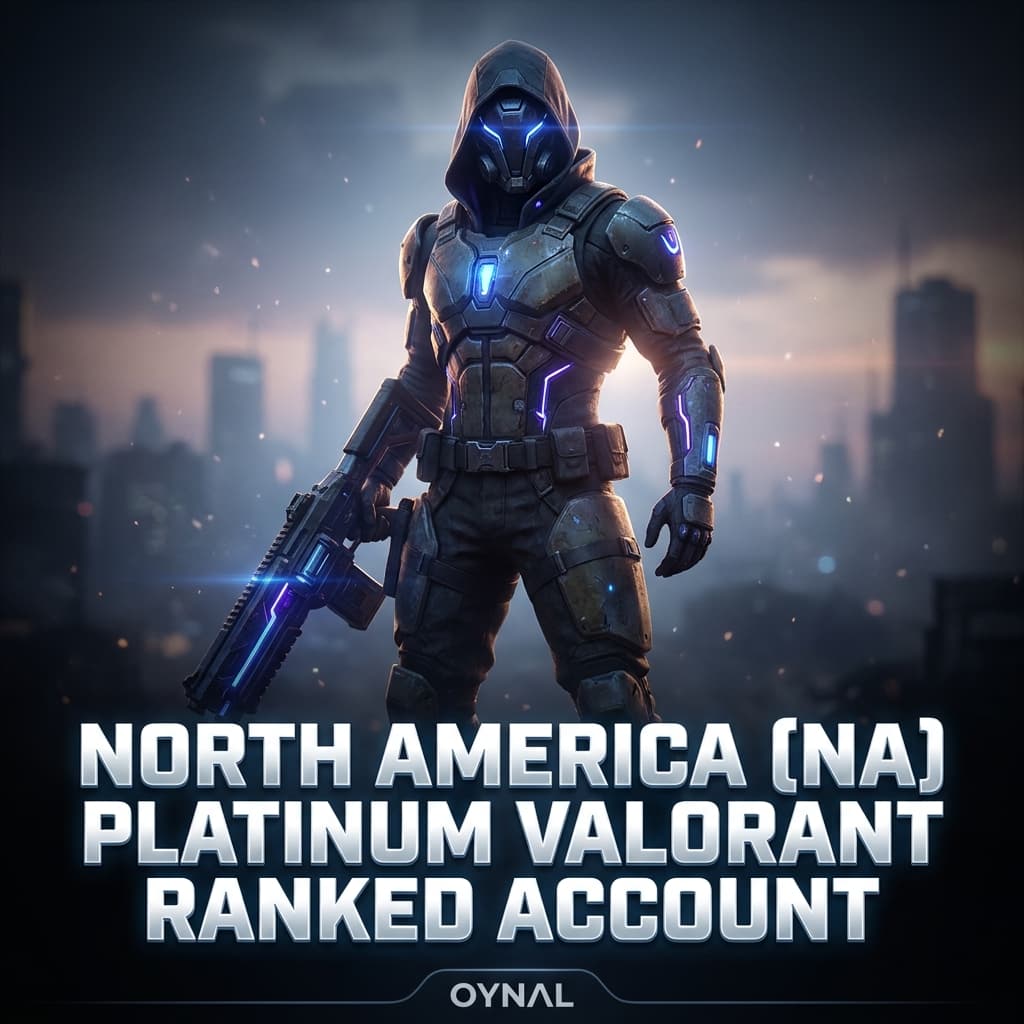 North America (NA) Platinum Valorant Ranked Account