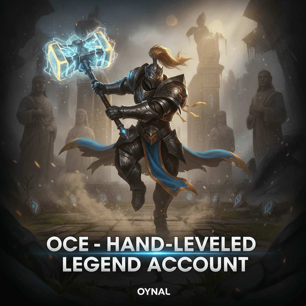 OCE - Hand-Leveled Legend Account