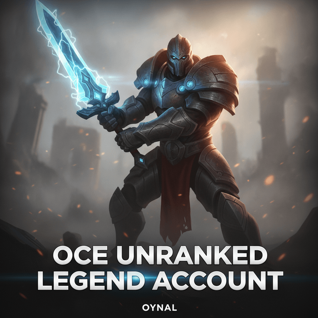 OCE Unranked Legend Account