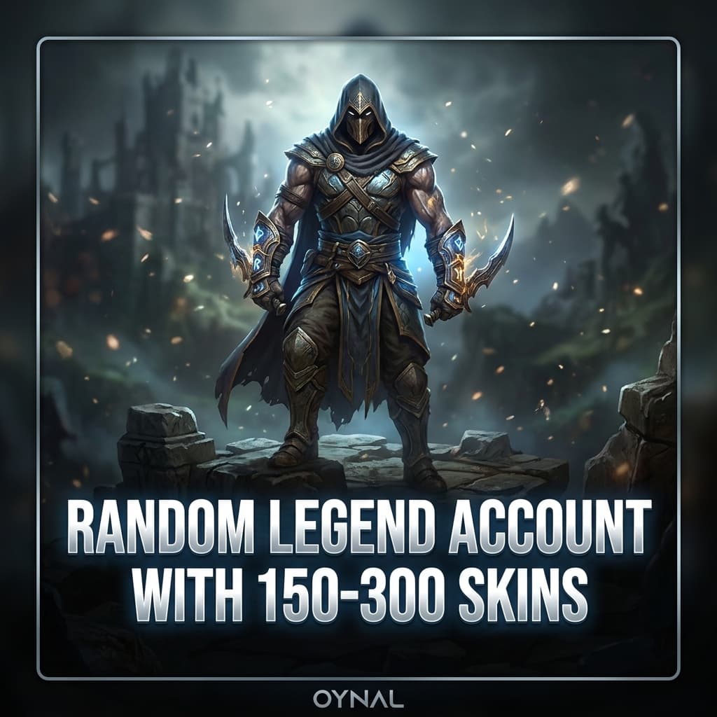 Random Legend Account with 150-300 Skins