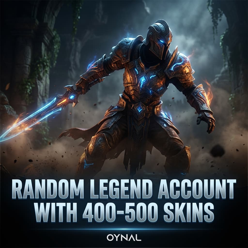 Random Legend Account with 400-500 Skins