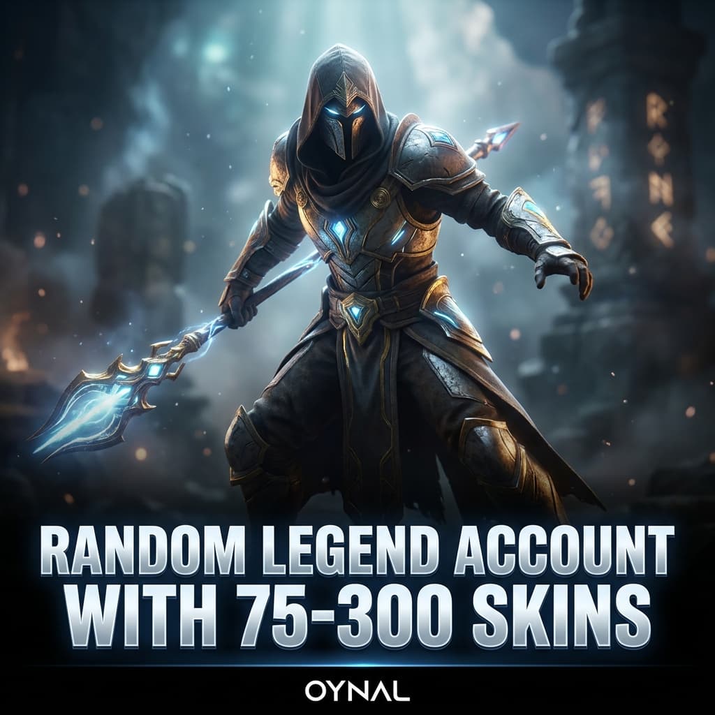 Random Legend Account with 75-300 Skins
