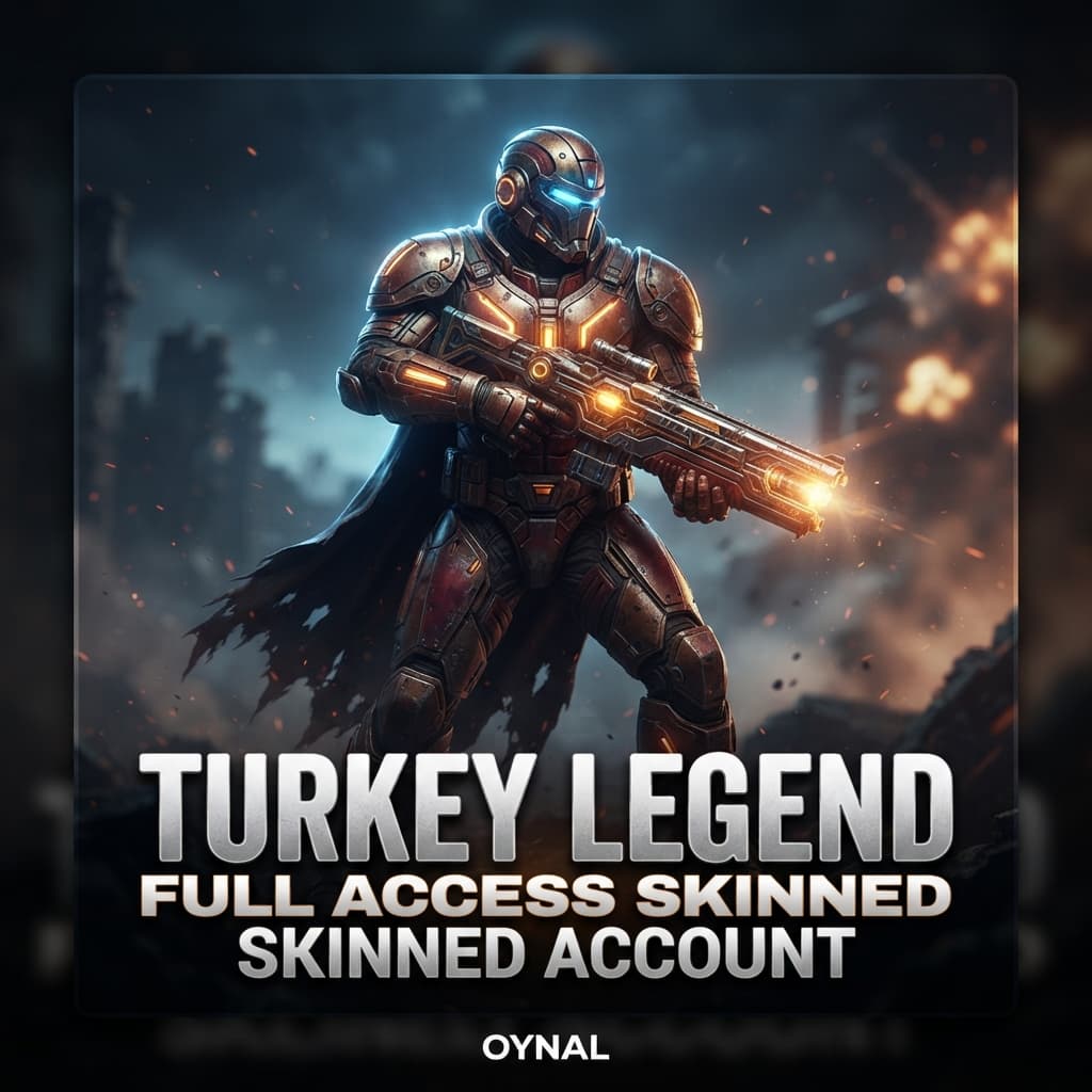 Turkey Legend Full Access Skinned Account
