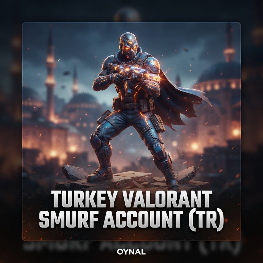 Turkey Valorant Smurf Account (TR)