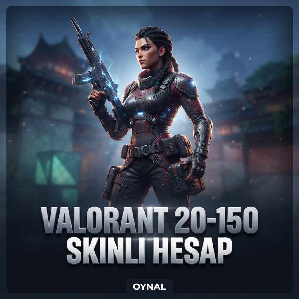Valorant 20-150 Skinli Hesap