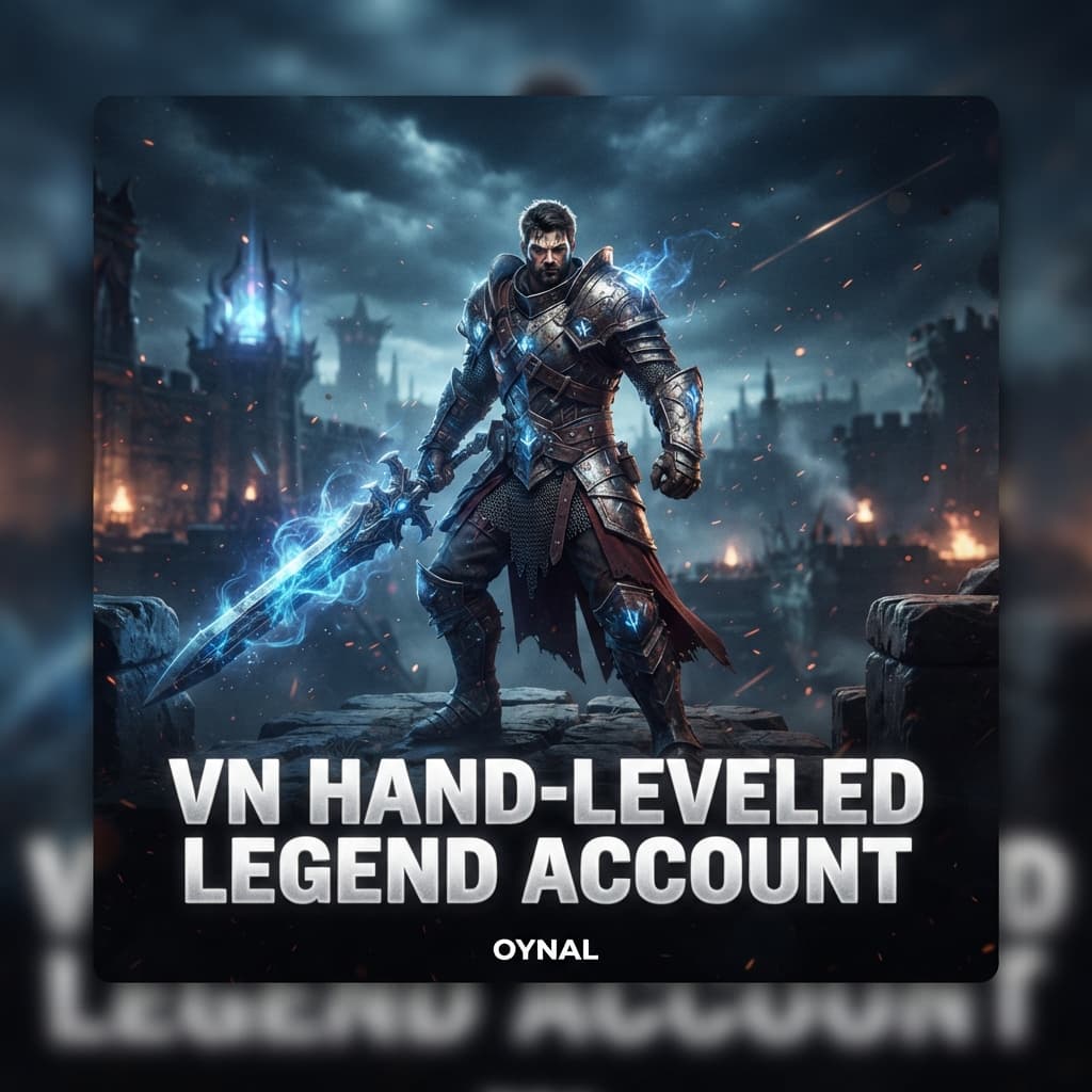 VN Hand-Leveled Legend Account