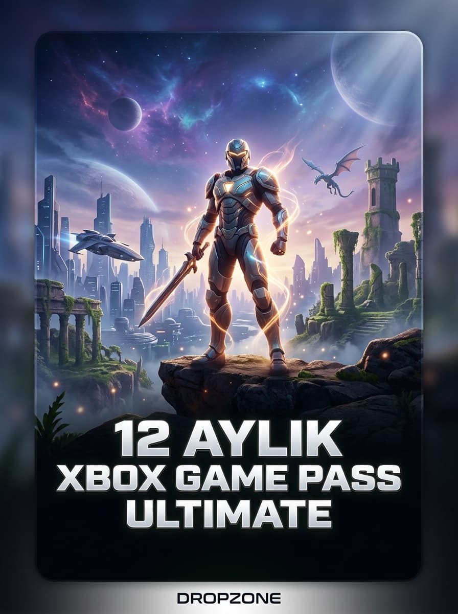 12 Aylık Xbox Game Pass Ultimate