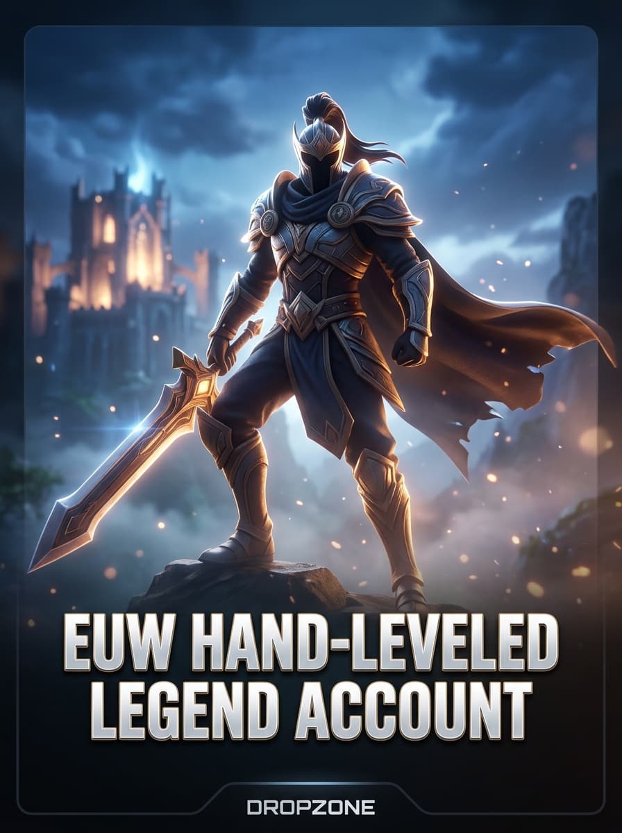 EUW Hand-Leveled Legend Account