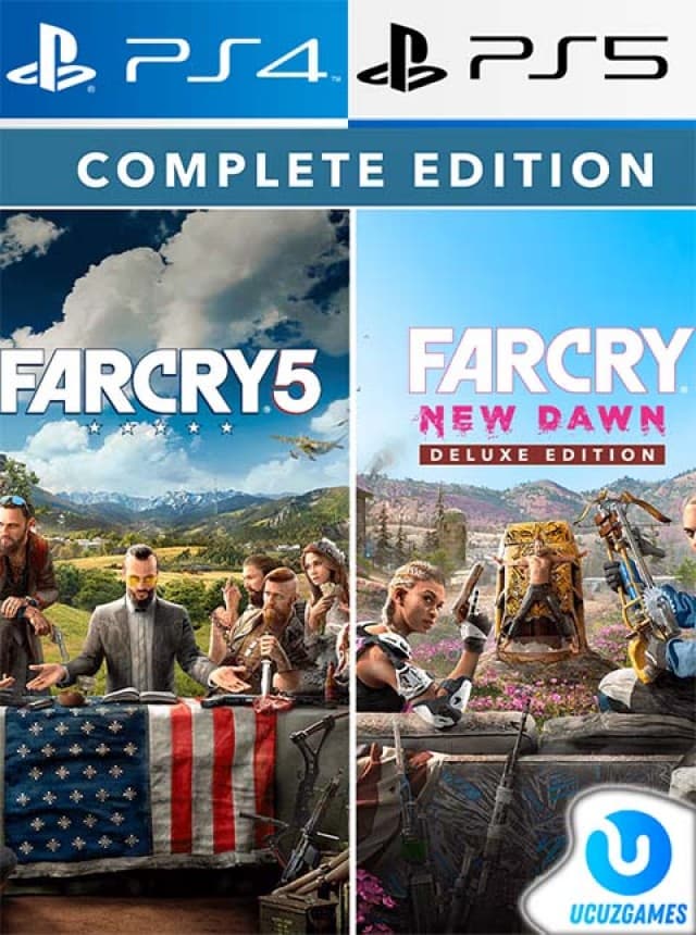 Far Cry 5 + Far Cry New Dawn Complete Edition PS4 - PS5