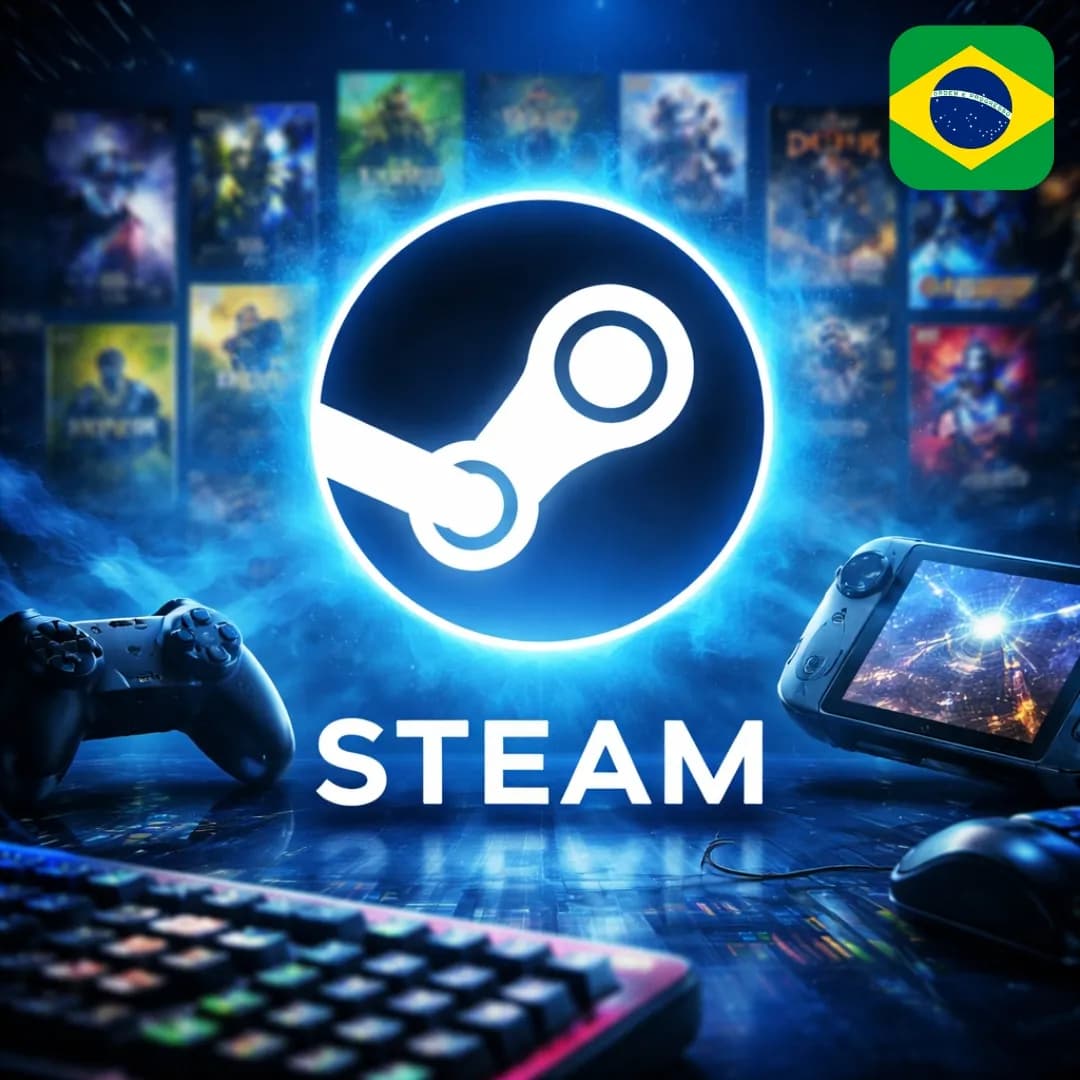 Steam Brazil (BRL) Gift Card