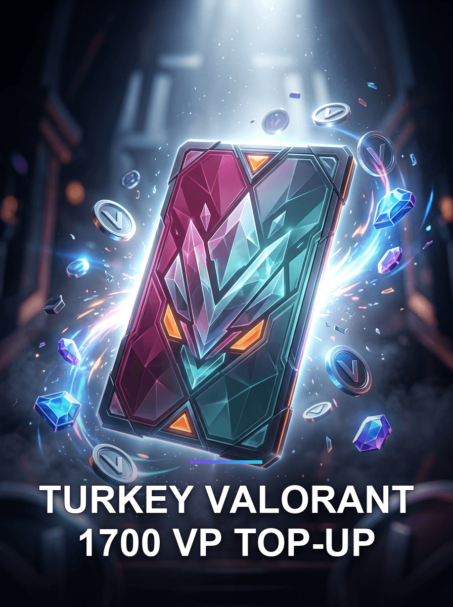 Turkey Valorant 1700 VP Top-Up