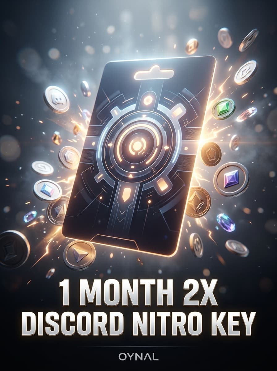 1 Month 2X Discord Nitro Key