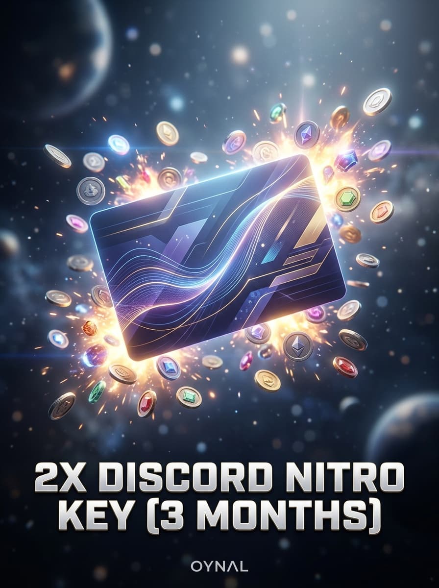 2x Discord Nitro Key (3 Months)