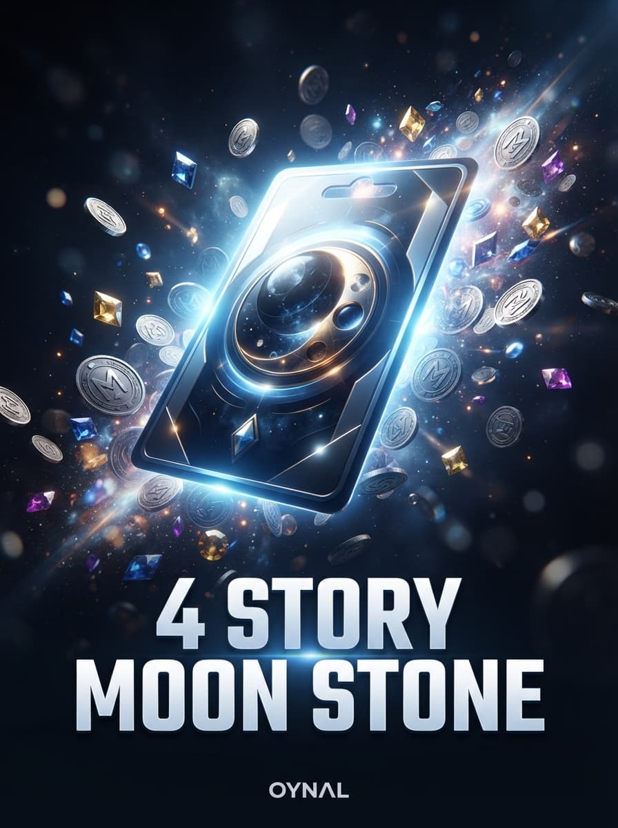 4 Story Moon Stone