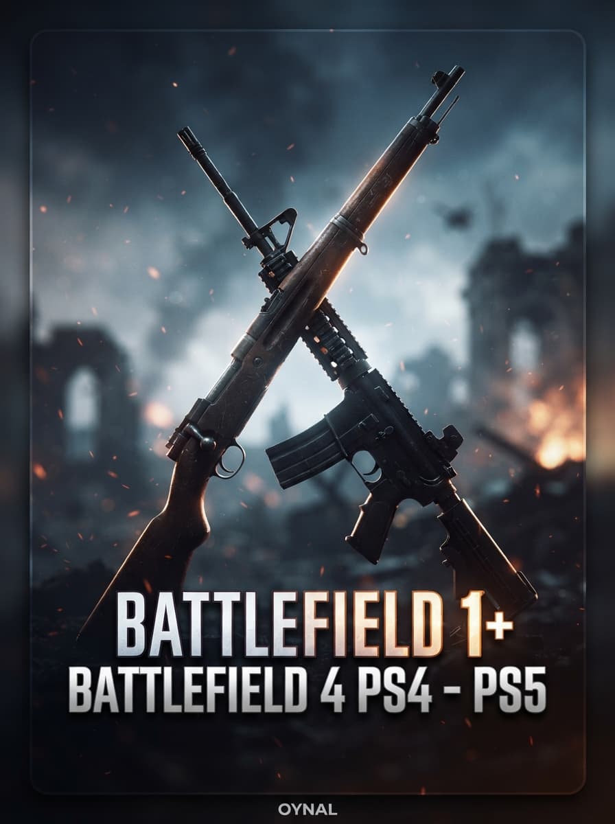 Battlefield 1 + Battlefield 4 PS4 - PS5
