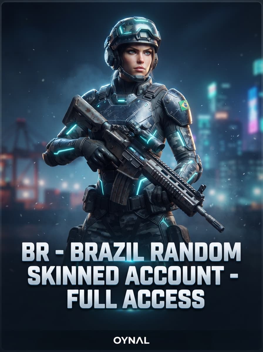 BR - Brazil Random Skinned Account - Full Access