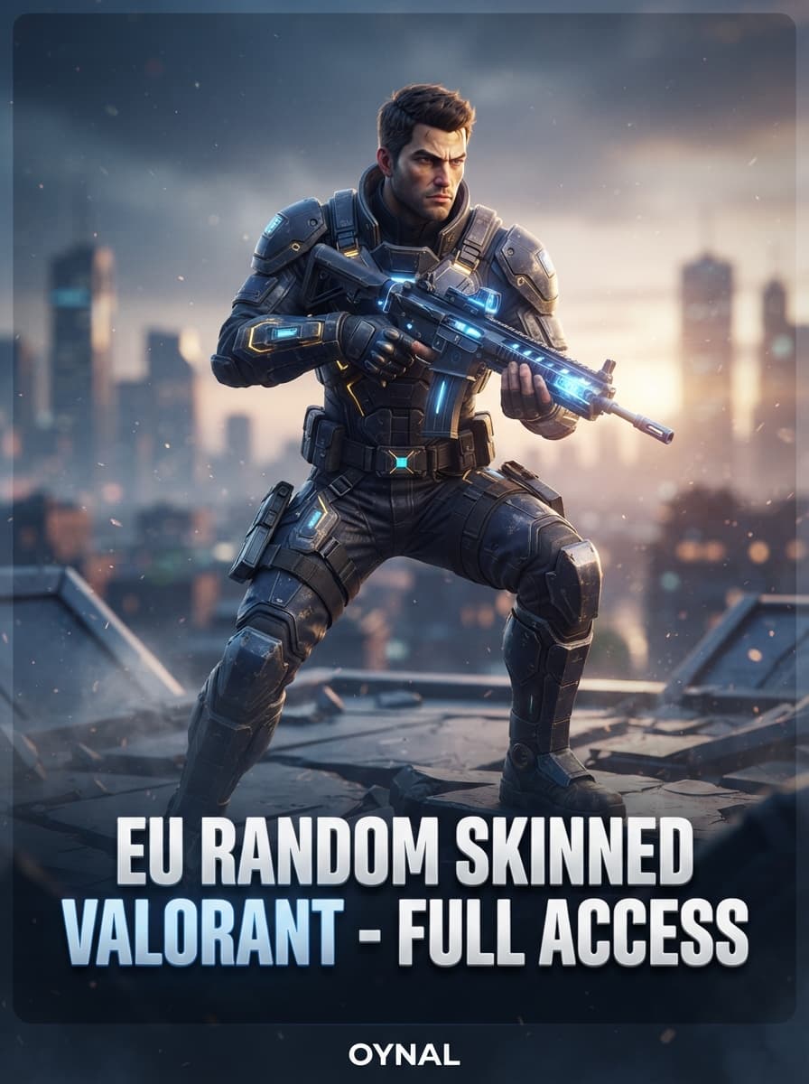 EU Random Skinned Valorant Account - Full Access