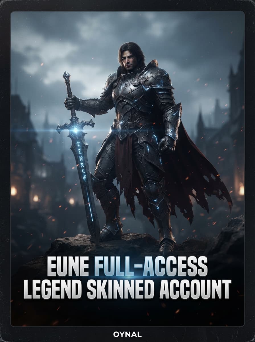 EUNE Full-Access Legend Skinned Account