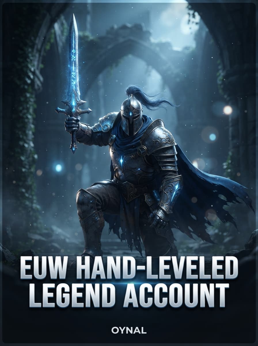 EUW Hand-Leveled Legend Account