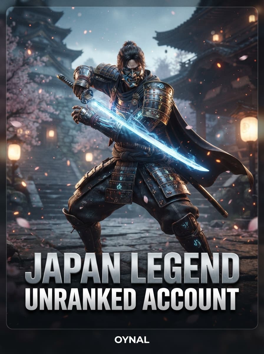 Japan Legend Unranked Account