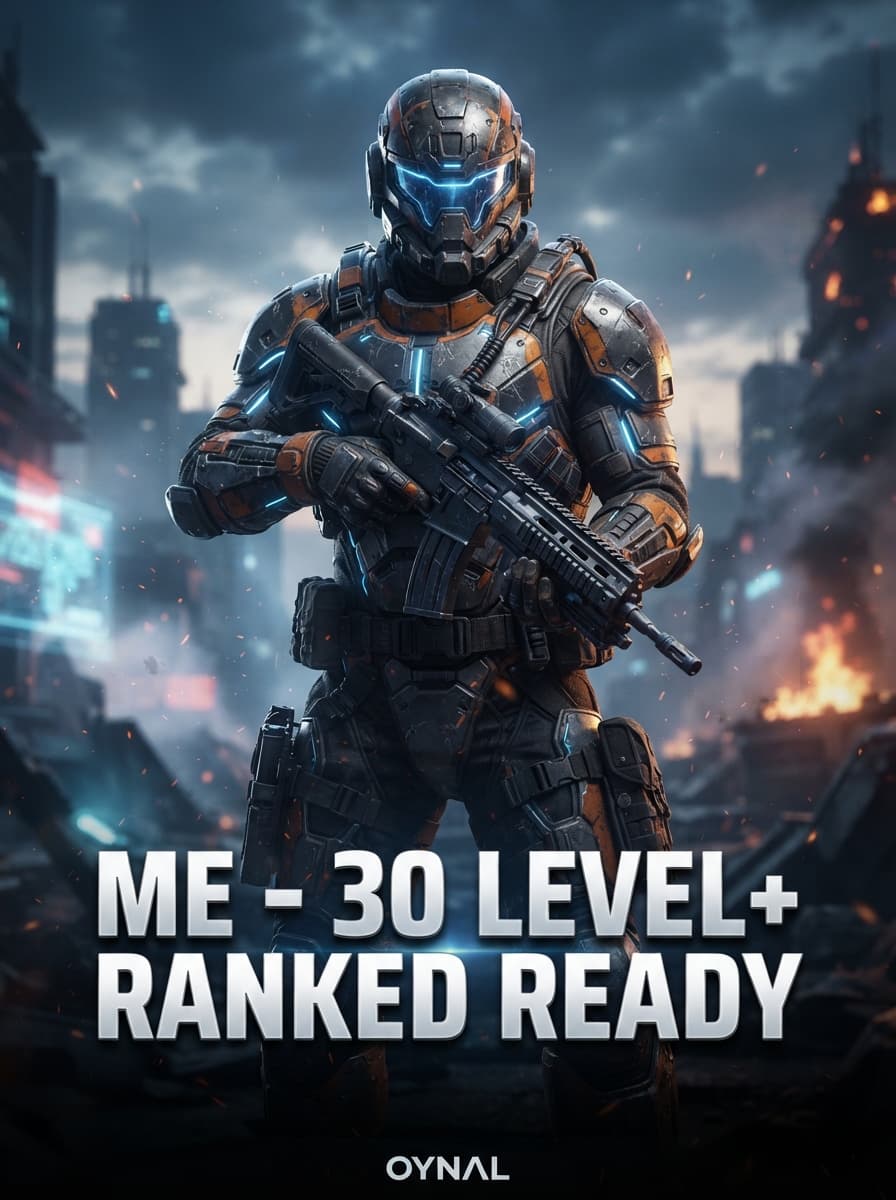 ME - 30 Level+ Ranked Ready