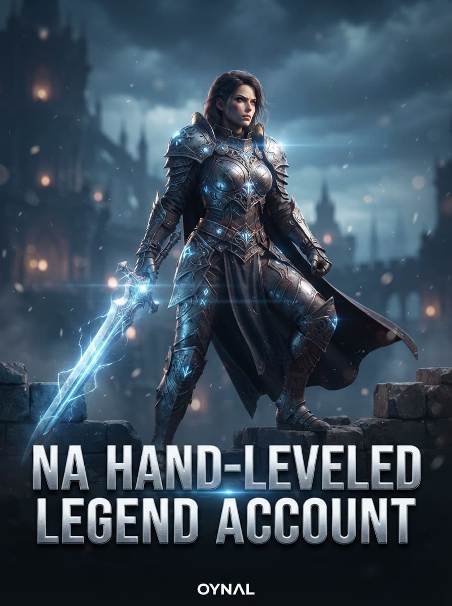 NA Hand-Leveled Legend Account
