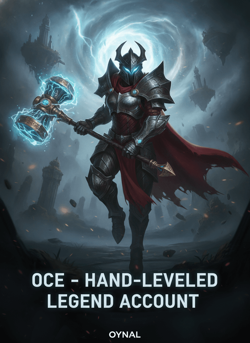 OCE - Hand-Leveled Legend Account