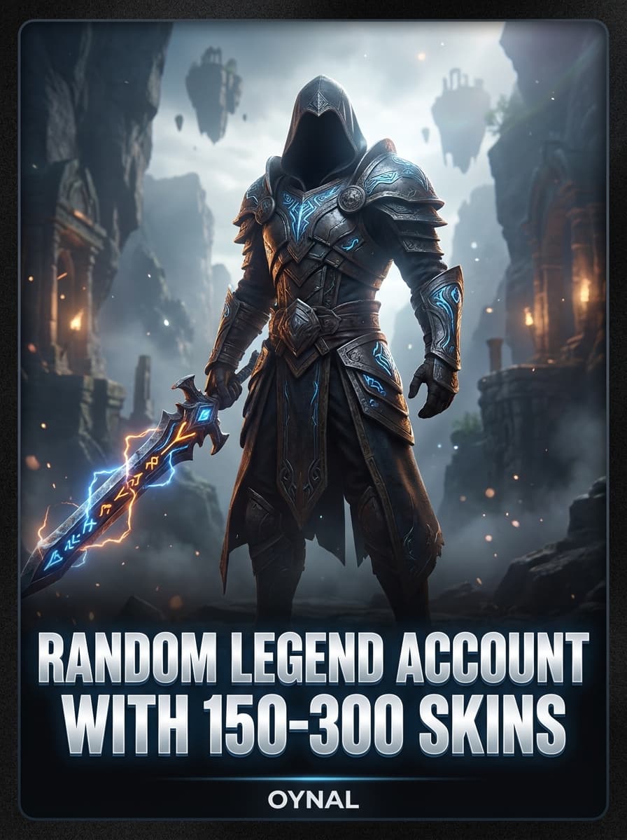 Random Legend Account with 150-300 Skins