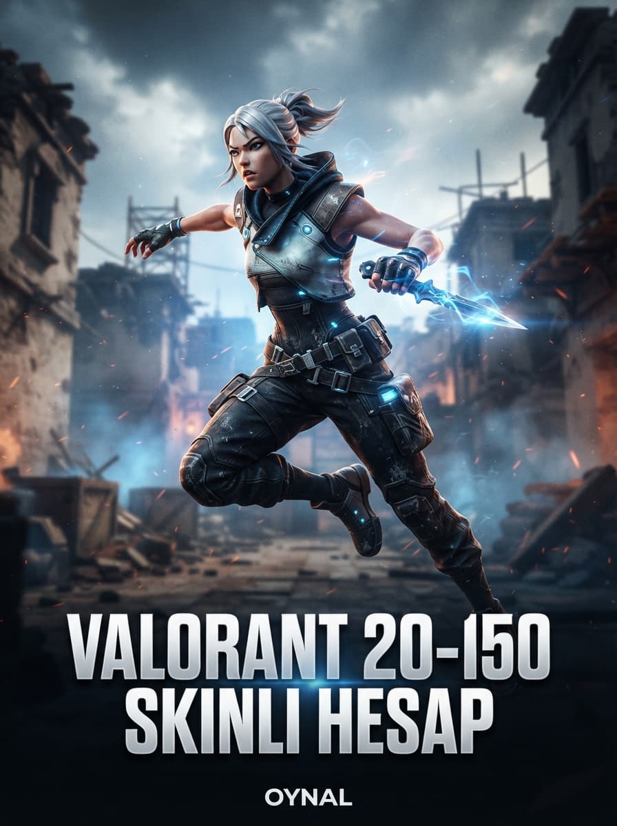Valorant 20-150 Skinli Hesap
