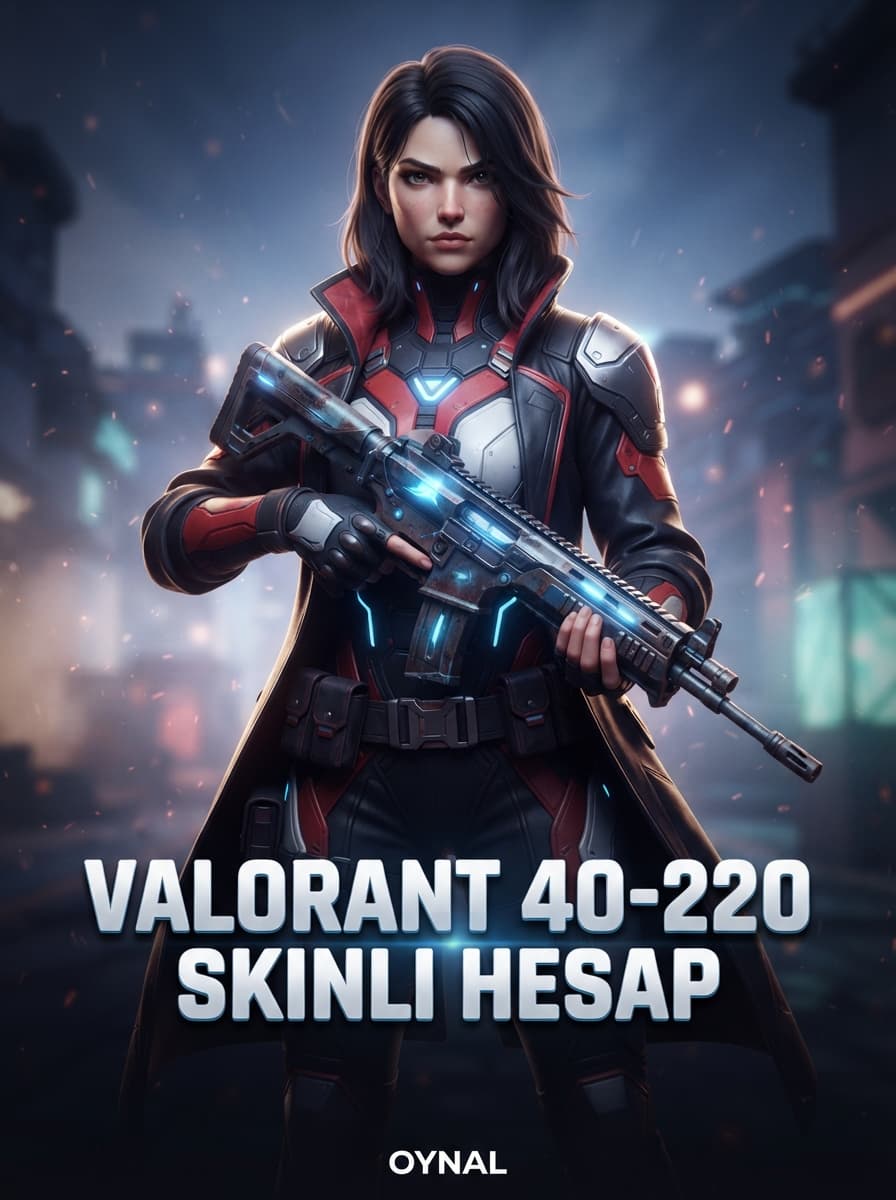 Valorant 40-220 Skinli Hesap