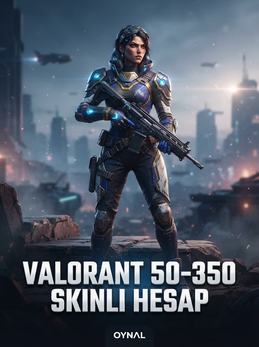 Valorant 50-350 Skinli Hesap