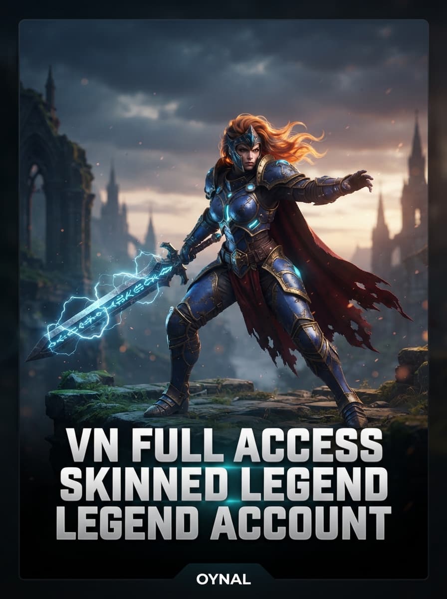 VN Full Access Skinned Legend Account